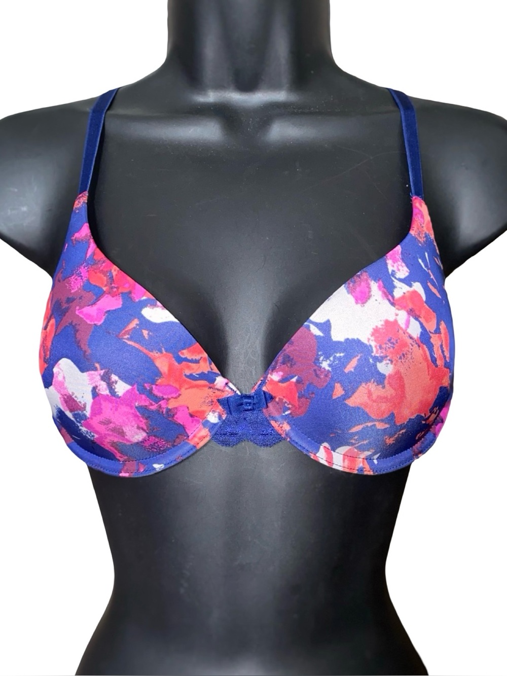 Undies Women’s Floral Padded Bra Size 34B